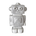 Silver Robot Lamp