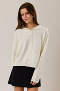 Skylar Rolled Hem Sweater