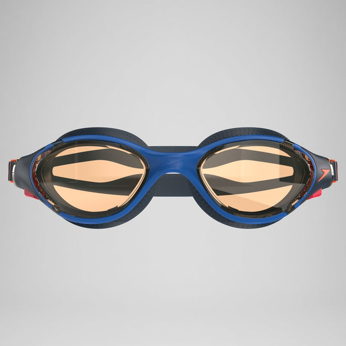Speedo Adult Biofuse 2.0 Goggles - Navy/Orange