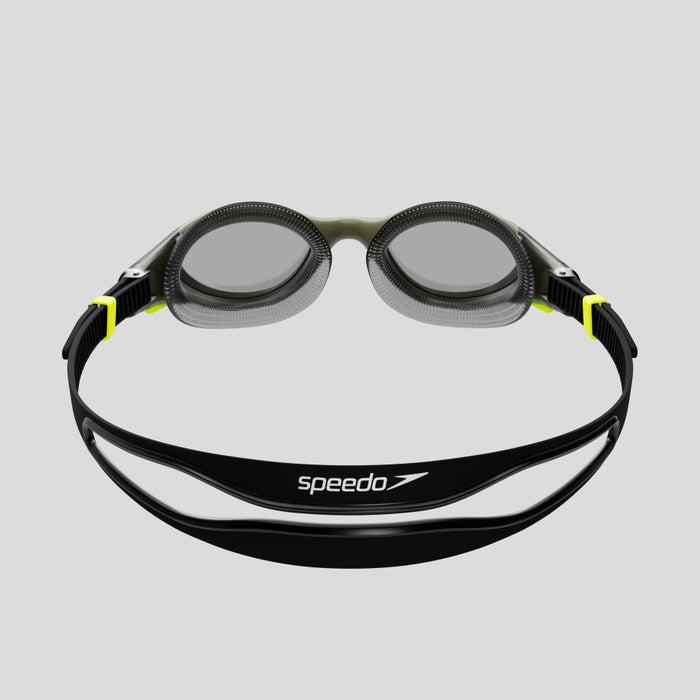 Speedo Adult Biofuse 2.0 Polarised Goggles - Dark Green/Yellow