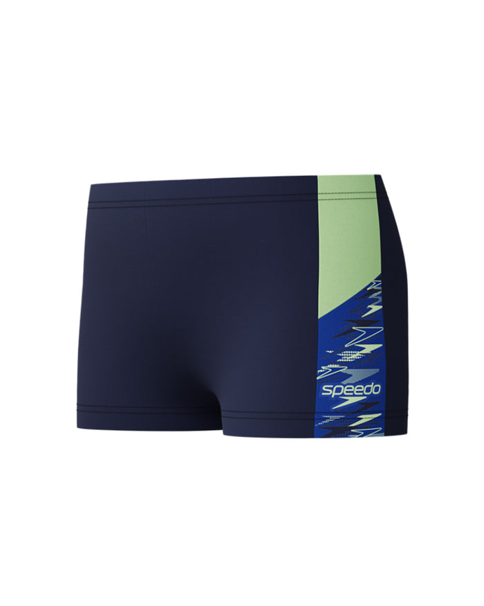 Speedo Junior's (M) Dive Aquashort - Navy/Green