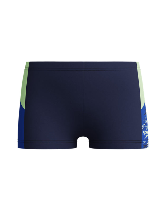 Speedo Junior's (M) Dive Aquashort - Navy/Green