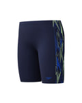 Speedo Junior's (M) Placement Jammer - Navy/Green