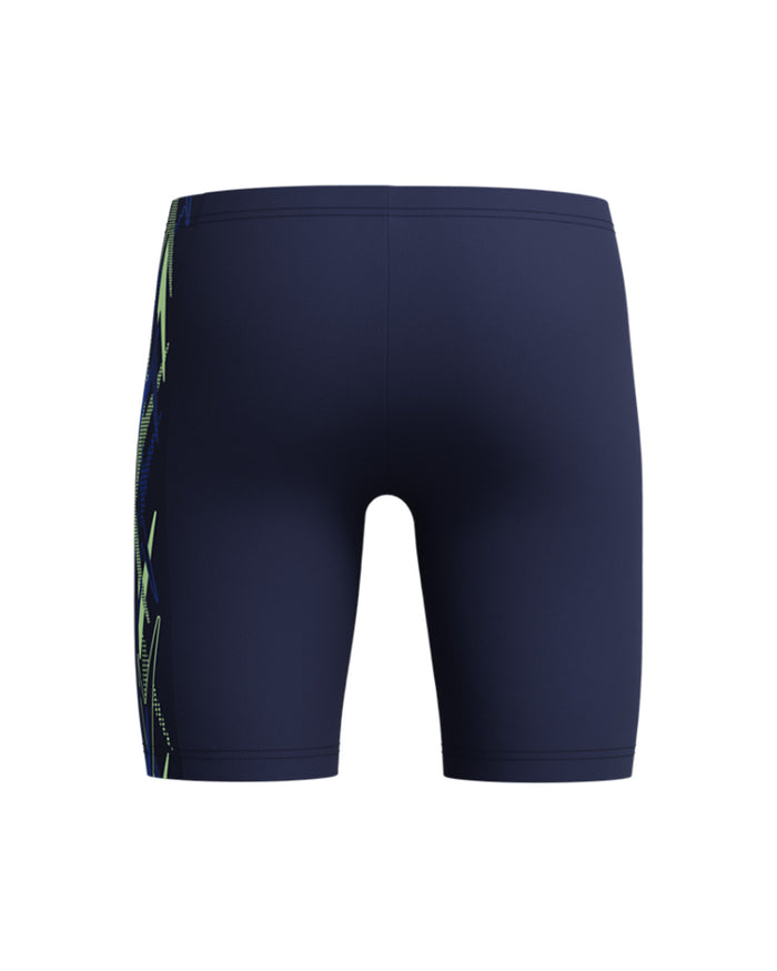 Speedo Junior's (M) Placement Jammer - Navy/Green