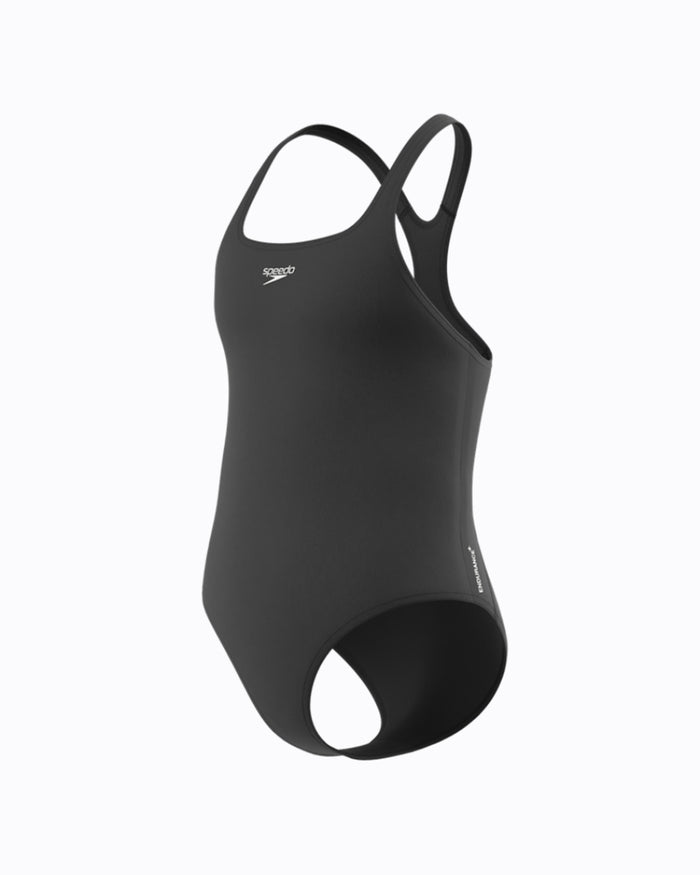 Speedo Junior's (W) Endurance+ Medalist 1pc Swimsuit - Black