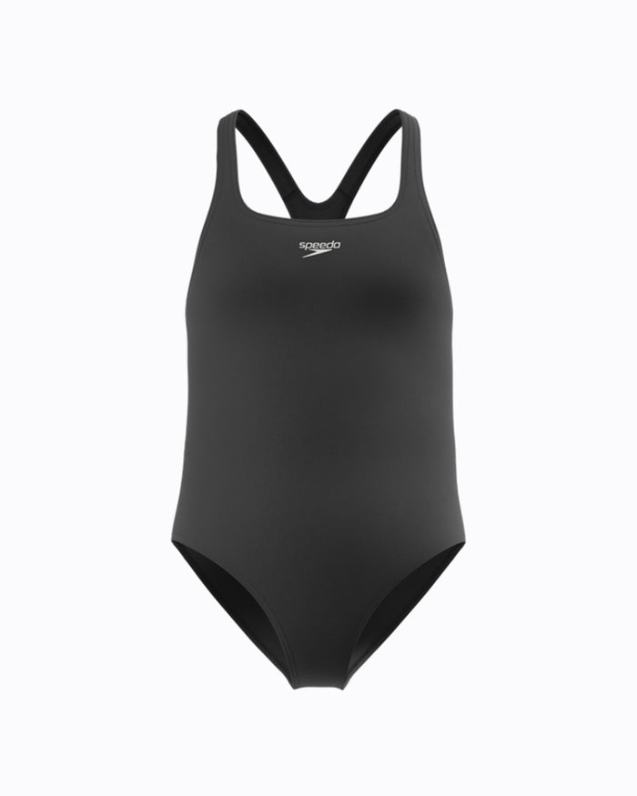 Speedo Junior's (W) Endurance+ Medalist 1pc Swimsuit - Black