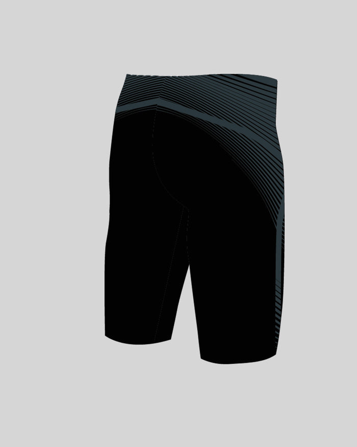 Speedo Men's China SPDFIT Power Form Jammer - Black/Blue
