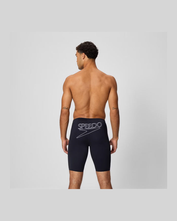 Speedo Men's Endurance+ Logo Jammer - Black