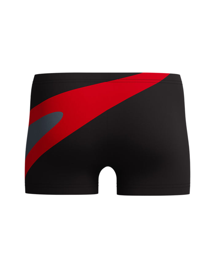 Speedo Men's Hyperboom Aquashort - Black/Red