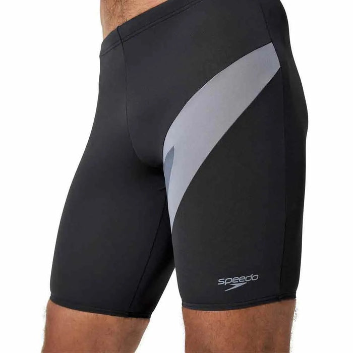 Speedo Men's Hyperboom Jammer - Black/Grey