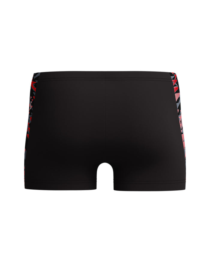 Speedo Men's Hyperboom Splice Aquashort - Black/Red