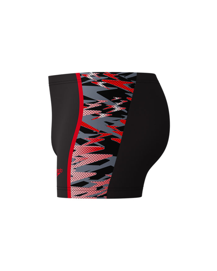 Speedo Men's Hyperboom Splice Aquashort - Black/Red