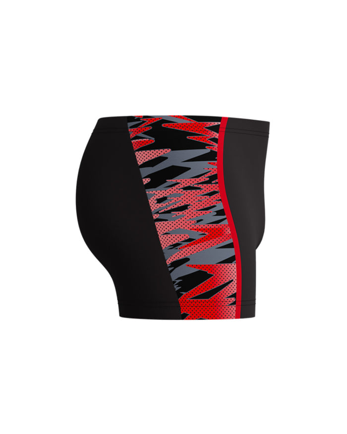 Speedo Men's Hyperboom Splice Aquashort - Black/Red