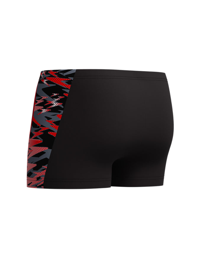 Speedo Men's Hyperboom Splice Aquashort - Black/Red