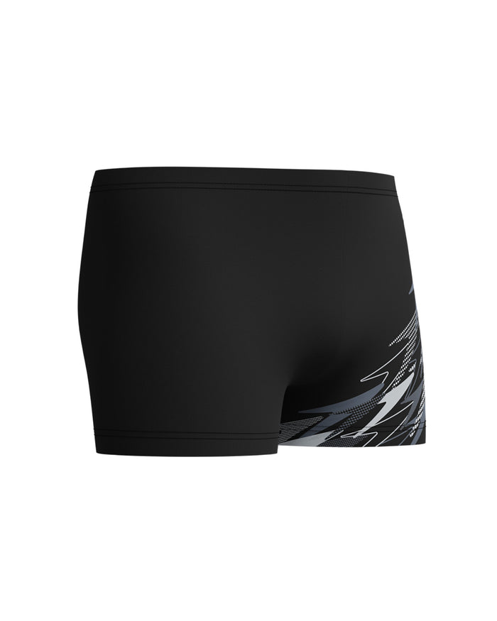 Speedo Men's Medley Logo Aquashort - Black/Grey