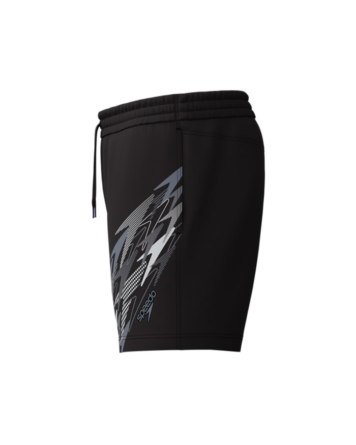 Speedo Men's Medley Logo Watershort 16inch - Black/Grey