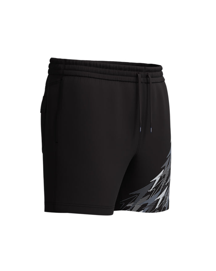 Speedo Men's Medley Logo Watershort 16inch - Black/Grey