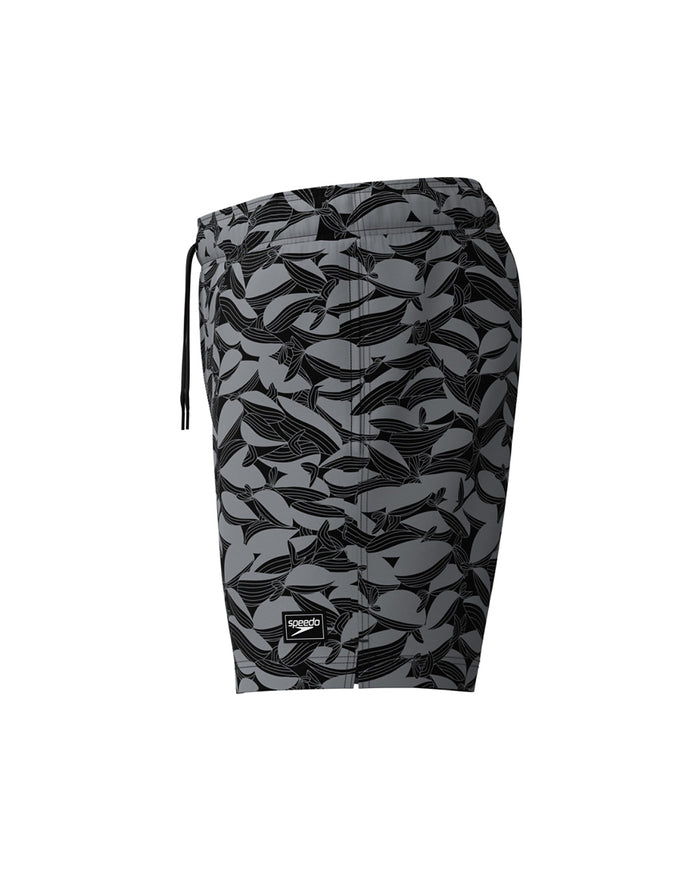 Speedo Men's Print Redondo Edge Volley 16inch - Black