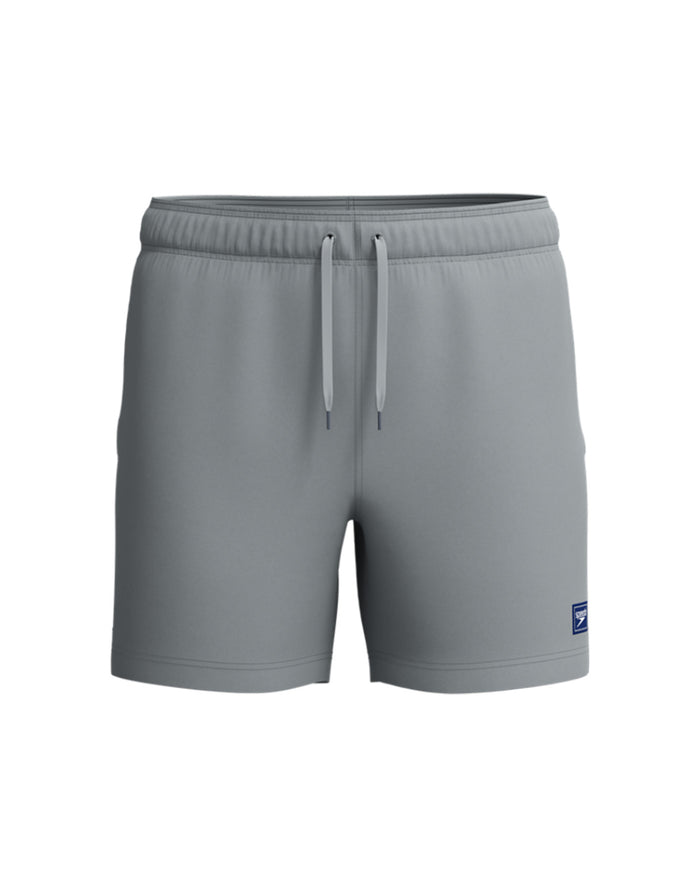 Speedo Men's Solid Redondo Edge Swim Short 16inch - Dark Grey