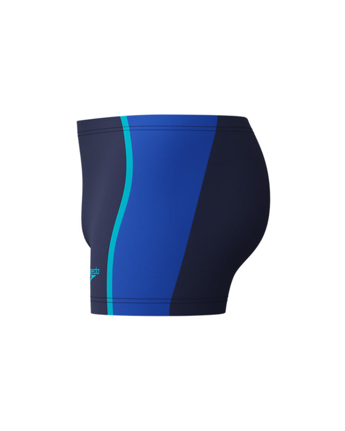 Speedo Men's Solid Splice Aquashort - Navy/Blue