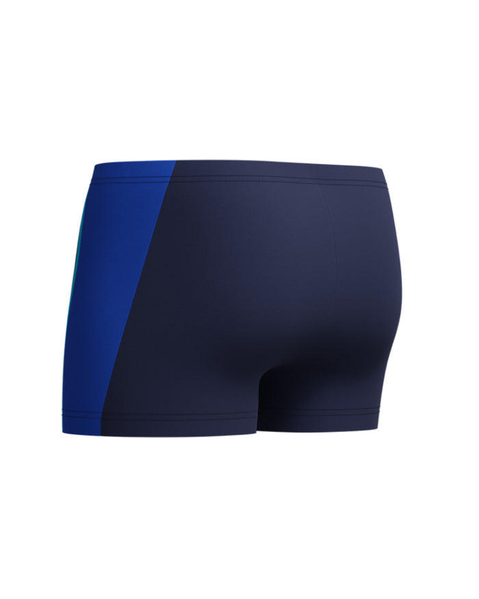 Speedo Men's Solid Splice Aquashort - Navy/Blue