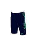 Speedo Men's Sports Logo Panel Jammer - Navy/Green
