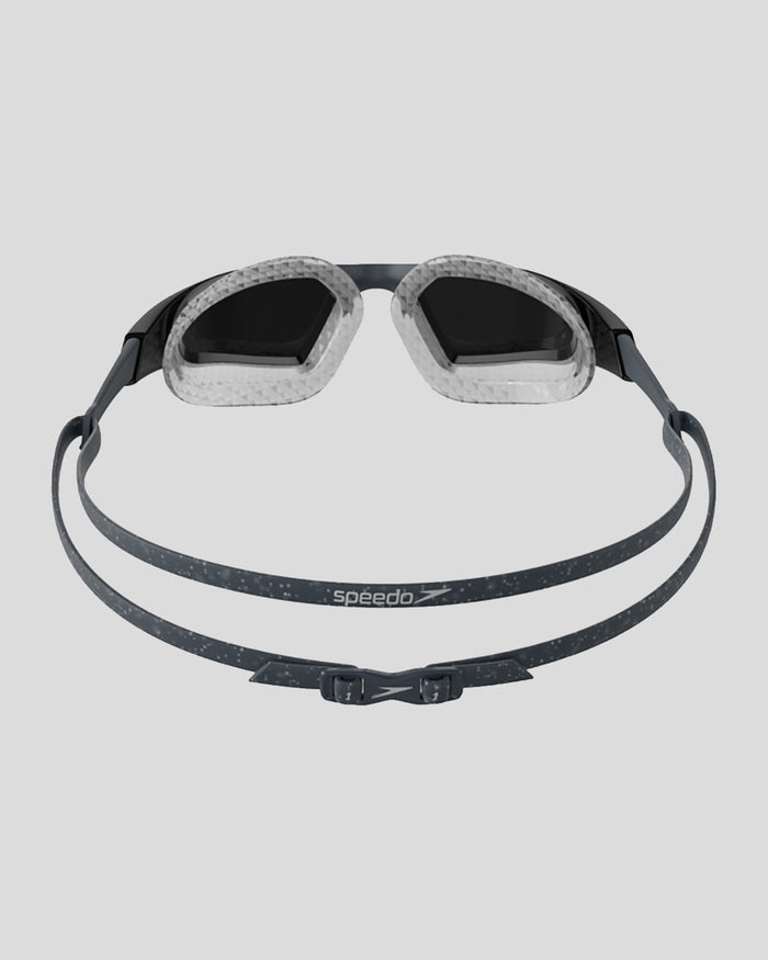 Speedo Unisex's Aquapulse Pro Mirrored Goggles (AsiaFit) - Grey/Silver/(Chrome)