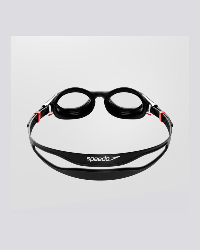 Speedo Unisex's Biofuse 2.0 Mirrored Goggles - Black/Silver/(Chrome Mirror)