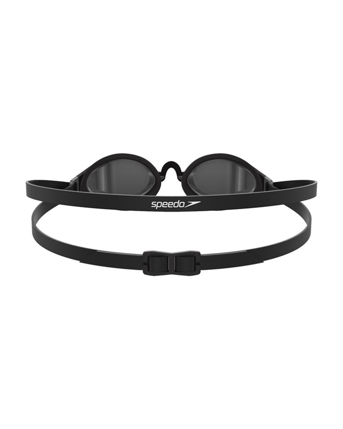Speedo Unisex's Fastskin Speed Socket 2.0 Mirrored Goggles - Black/Silver/(Chrome)