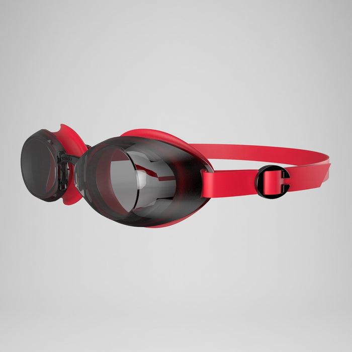 Speedo Unisex's Jet 2.0 Goggles - Fed Red/Black/(Smoke)