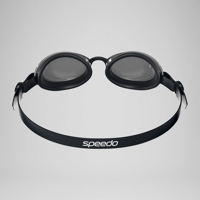 Speedo Unisex's Jet 2.0 Mirrored Goggles - Black/Chrome