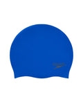 Speedo Unisex's Moulded Silicone Cap - Blue