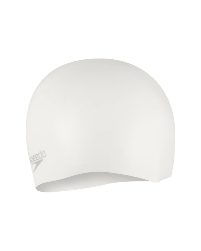 Speedo Unisex's Moulded Silicone Cap - White