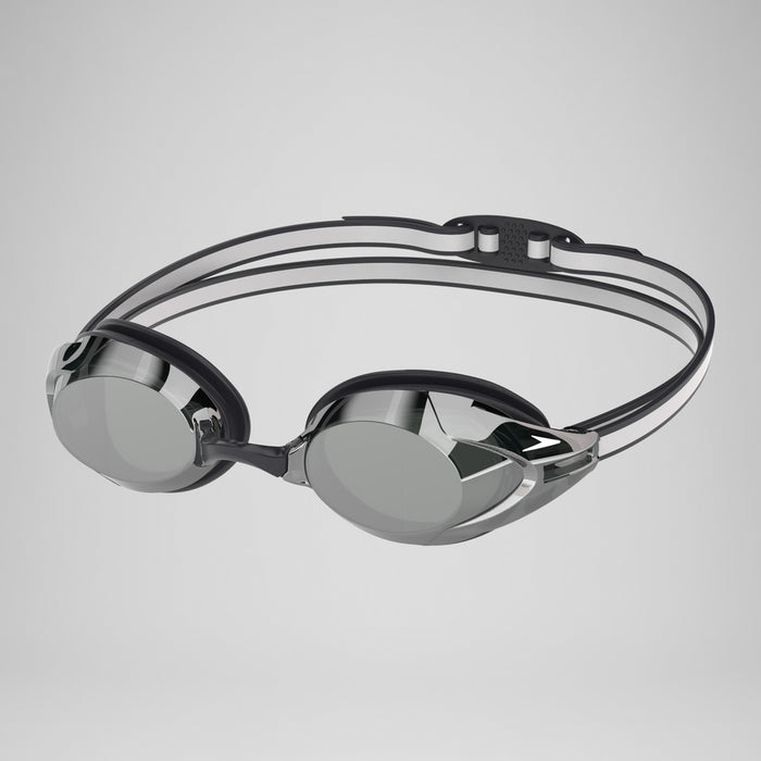 Speedo Unisex's Vanquisher 3.0 Mirrored - Black/Smoke/Silver Mirror