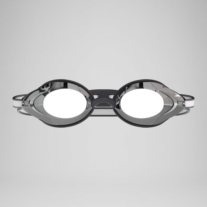 Speedo Unisex's Vanquisher 3.0 Mirrored - Black/Smoke/Silver Mirror