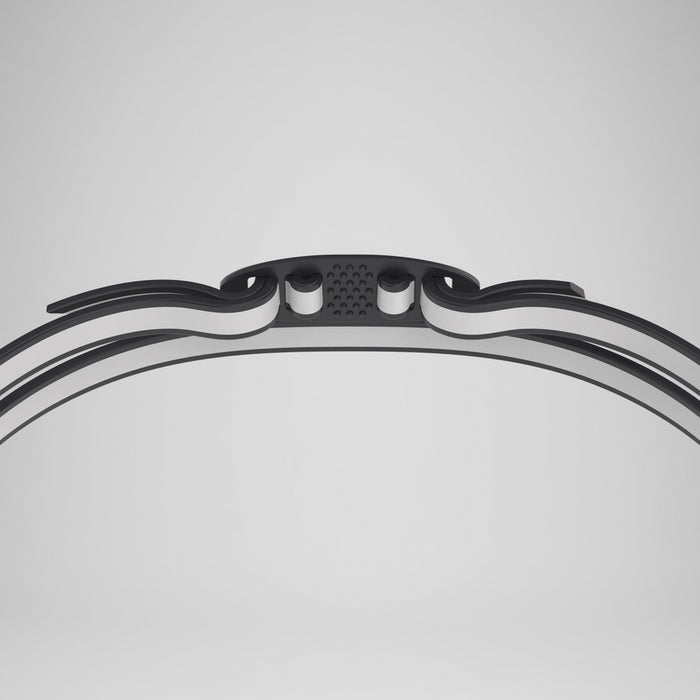 Speedo Unisex's Vanquisher 3.0 Mirrored - Black/Smoke/Silver Mirror