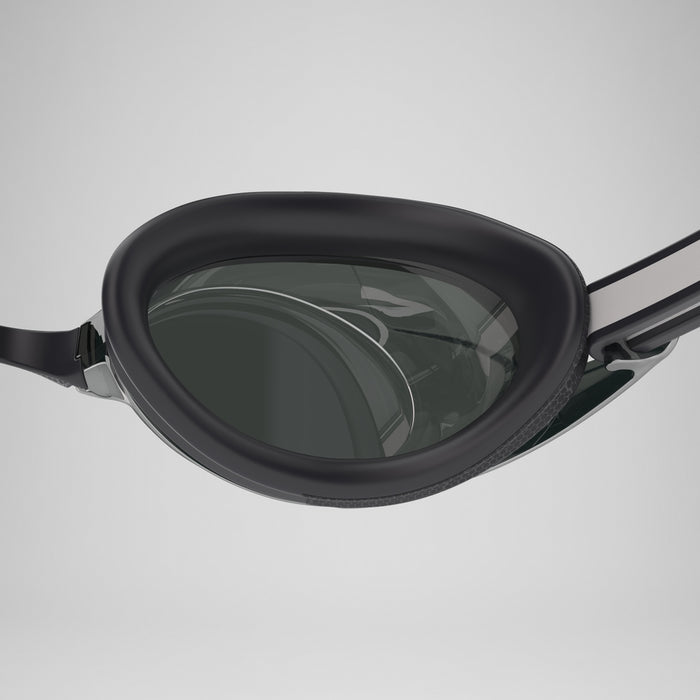 Speedo Unisex's Vanquisher 3.0 Mirrored - Black/Smoke/Silver Mirror