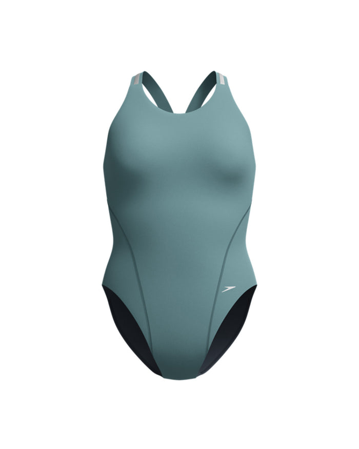 Speedo Women's Active Back - Dark Green