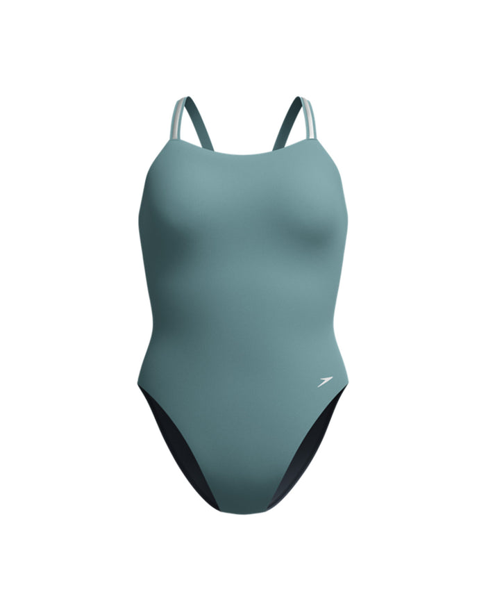 Speedo Women's Active Back - Dark Green