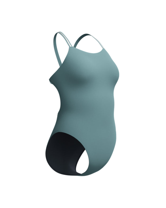 Speedo Women's Active Back - Dark Green