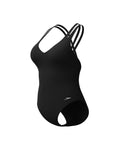 Speedo Women's China Luxepool Solid 1pc (AsiaFit) - Black