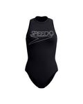 Speedo Women's Endurance+ Logo Hydrasuit One Piece (AsiaFit) - Black