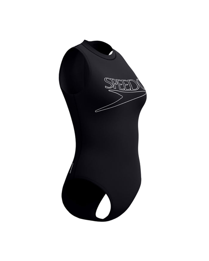 Speedo Women's Endurance+ Logo Hydrasuit One Piece (AsiaFit) - Black