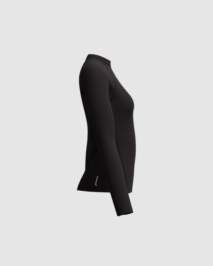 Speedo Women's Endurance+ L/S Rash Guard - Black