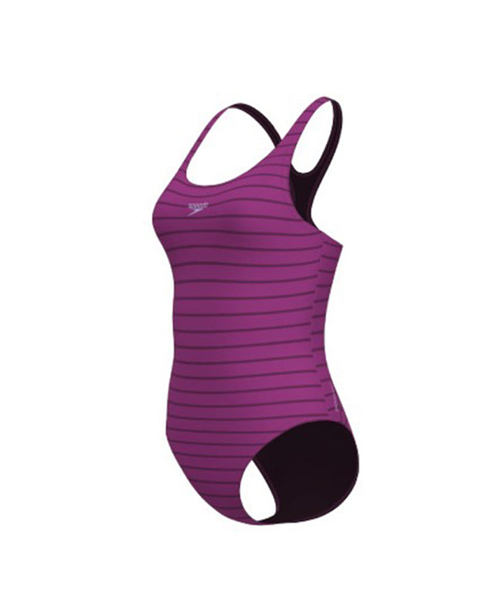 Speedo Women's Endurance+ Print Medalist 1pc (AsiaFit) - Purple