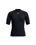 Speedo Women's Endurance+ S/S Rash Guard (AsiaFit) - Black