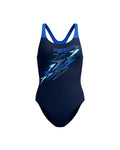 Speedo Women's Medley Logo Medalist One Piece (AsiaFit) - Navy/Blue
