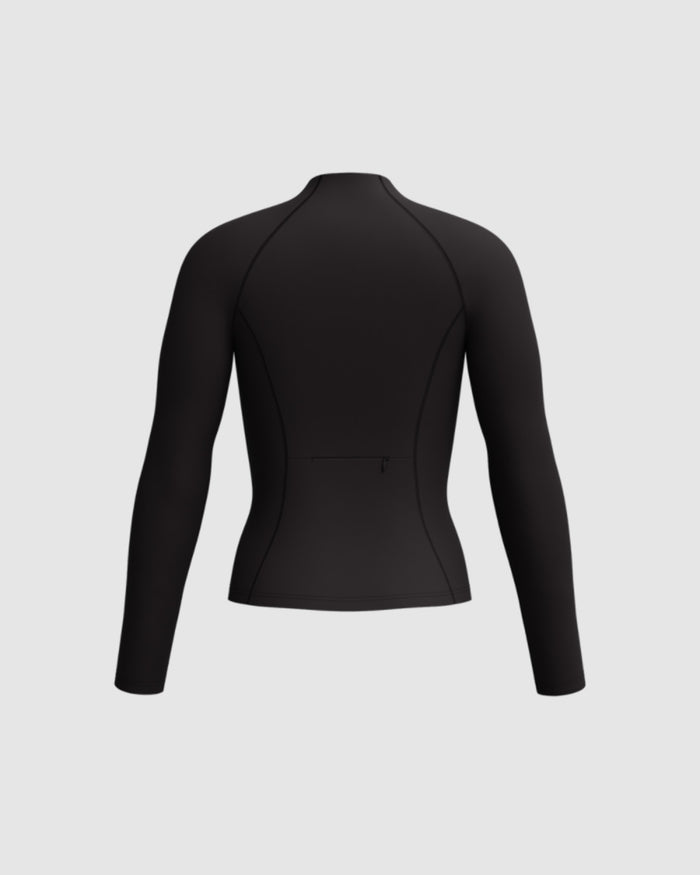 Speedo Women's Ocean Flex L/S Rash Guard - Black