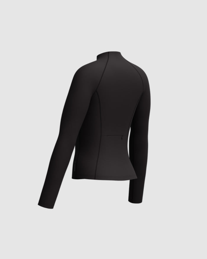 Speedo Women's Ocean Flex L/S Rash Guard - Black