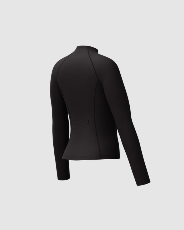 Speedo Women's Ocean Flex L/S Rash Guard - Black